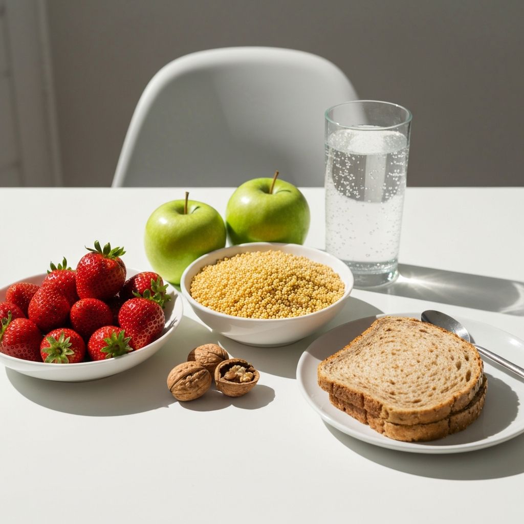 Fresh wholesome foods and ingredients for balanced nutrition